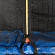 Aga SPORT PRO Trampolína 500 cm Modrá + ochranná sieť + rebrík + vrecko na obuv