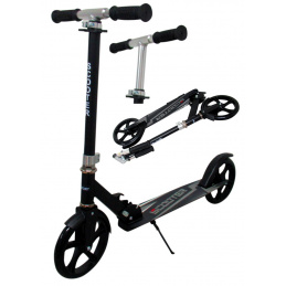 R-Sport Veľká skladacia kolobežka H5 do 100 kg Čierna