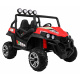 Detská terénna buggy Grand Lift Červená + pohon 4x4 + diaľkové ovládanie + nosič batožiny + rádio MP3 + LED dióda