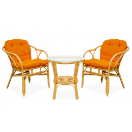 Aga Ratanová zostava SITA Svetlohnedá/Oranžová