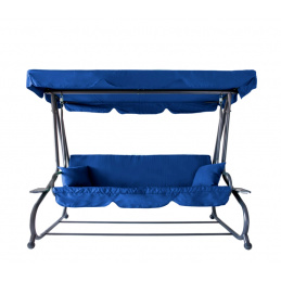 Aga Záhradná hojdačka 2v1 GRANDLUX Dark Blue
