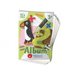 SABBIARELLI Pieskové omaľovánky Čísla 3+