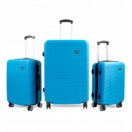 Aga Travel Sada cestovných kufrov MR4651 Svetlo modrá
