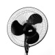 Aga Stojanový ventilátor 43 cm Čierny