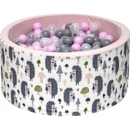 Aga Suchý bazén 90x40 cm s loptičkami 423