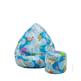 Aga Detský sedací vak + podnožka 3446