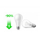 10x LED žiarovka - E27 - 15W - 1200Lm - neutrálna biela