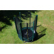 Aga SPORT TOP Trampolína 150 cm Dark Green + ochranná sieť