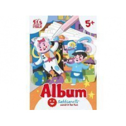 SABBIARELLI Pieskové omaľovánky Povolania 5+