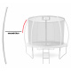 Aga Stojná tyč na trampolínu EXCLUSIVE 180/250/305/366 cm - vrchná časť