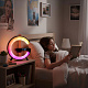 Aga RGB LED Lampa 5v1 s bezdrôtovou nabíjačkou Čierna