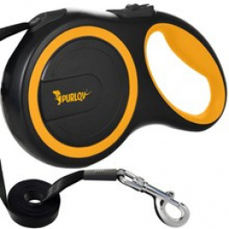Samonavíjacie vodítko 8 m, 50 Kg čiernosivé Purlov 19786