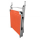 Aga Záhradné polohovacie lehátko GARDEN EXCLUSIVE MC372310O Orange