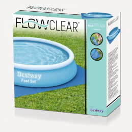BESTWAY 366cm/12FT záhradná podložka pod bazén 369x369cm