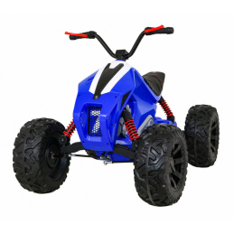 Lucky Seven batéria quad Blue + EVA kolesá + Slow Start + LED + MP3 USB