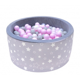 Aga Suchý bazén 90x40 cm s loptičkami 808