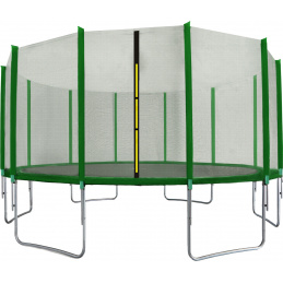 Aga SPORT TOP Trampolína 500 cm Dark Green + ochranná sieť