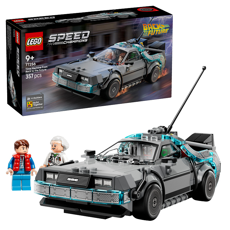 LEGO® Speed Champions 77256 Stroj času z filmu Návrat do budúcnosti