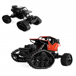 B4H2 SAMOCHÓD STEROWANY 2w1 4x4 Z         GĄSIENICE ZAPAS KOŁA