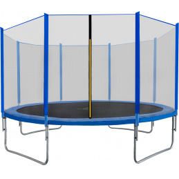Aga SPORT TOP Trampolína 430 cm Modrá + ochranná sieť