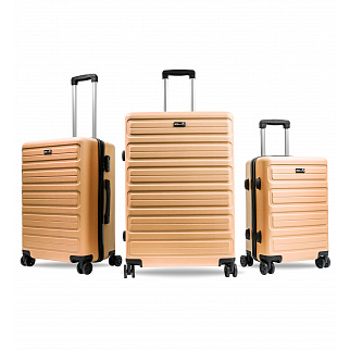 Aga Travel Sada cestovných kufrov MR4657 Oranžová