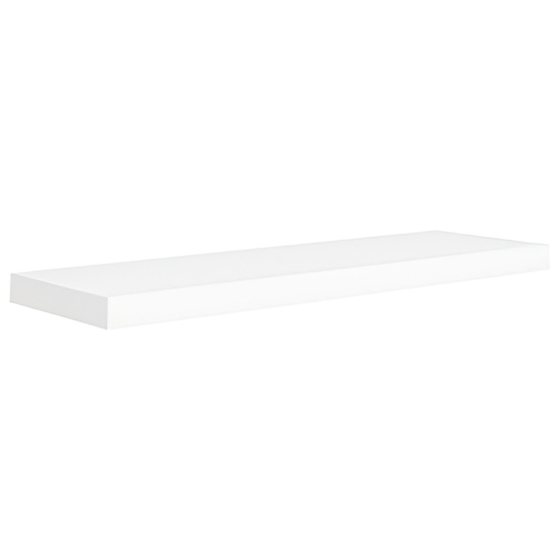 Linder Exclusiv Nástenná polica 80x23,5 cm Biela