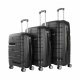 Aga Travel Sada cestovných kufrov MR4681 Čierna
