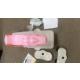 Aga4Kids Plastový hojdací koník 2v1 Ružový 2DZ235 - II. KVALITA