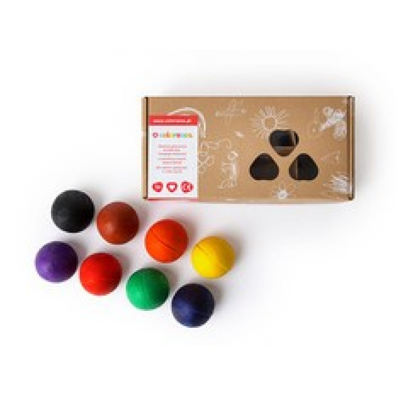 COLORESCA Kriedy pre batoľatá 8 farieb 1+