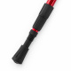Aga Trekingové palice AntiShock 61–135 cm Červená