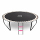 Aga SPORT PRO Trampolína 305 cm Ružová + ochranná sieť + rebrík