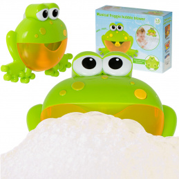 Aga Pěnová hračka do kúpeľa s generátorom bubliniek žaba
