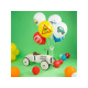 Aga4Kids Latexové balóniky Auto 30 cm 9 ks