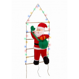 Mikuláš na rebríku nafukovací LED Mikuláš na rebríku nafukovací LED