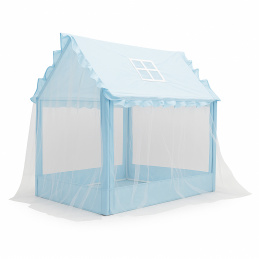Aga4Kids Detský hrací stan Domček Modrý