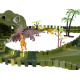 Dinosauřia autodráha 240 dielikov Kruzzel 17248