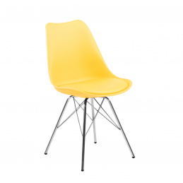 Aga Jedálenská stolička MR2040 Žltá