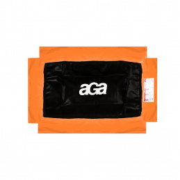 Aga Kryt pružín na obdĺžnikovú trampolínu 122x183 cm Oranžový