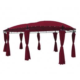 Aga Záhradný altánok PAVILÓN OVAL MC3629 Burgundy