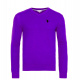 U.S. Polo Assn Sveter V-Neck Purple