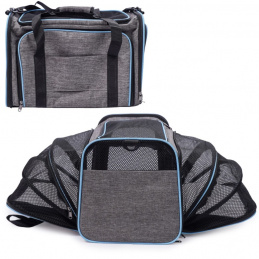 Rozkladacia prepravná taška pre zvieratá