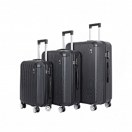 Aga Travel Sada cestovných kufrov MR4652 Čierna