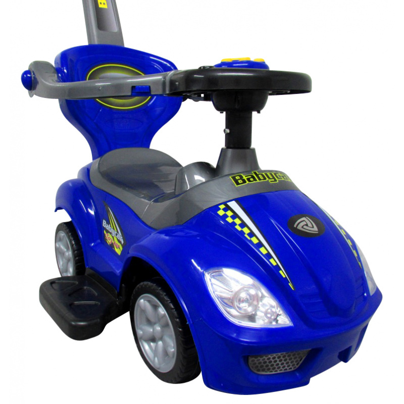 R-Sport Detské Odrážadlo Auto J9 2v1 Modré