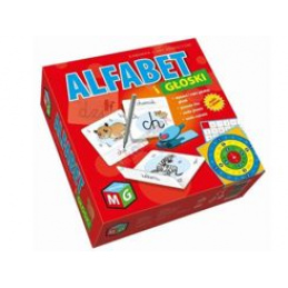 Abeceda a hlásky vzdelávacia puzzle hra GR0287