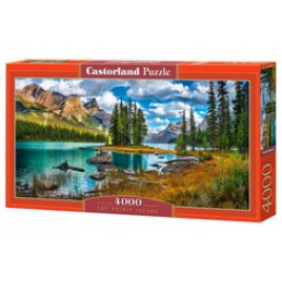 CASTORLAND puzzle 4000 dielikov - Ostrov Spirit Island