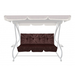 Aga Poťah na sedák k záhradnej hojdačke GRANDLUX Tmavo hnedý