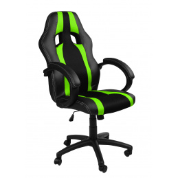 Aga Herní stolička MR2060 Čierno - Zelená