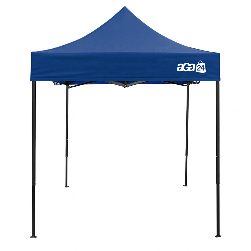 Aga Predajný stánok bez bočníc 2x2 m Modrý