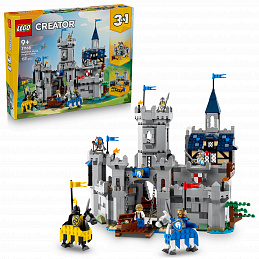 LEGO® Creator 3 v 1 31168 Stredoveký hrad a rytieri na koňoch