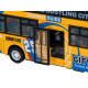 Kovový dvojposchodový autobus ZA2094 - žltý